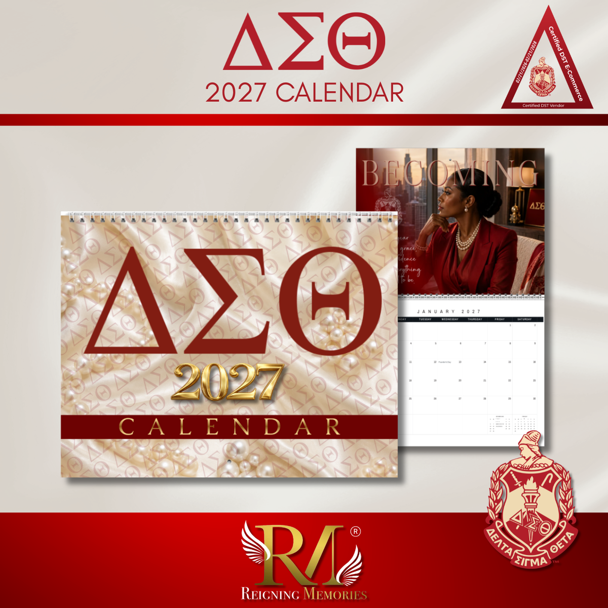 Delta Sigma Theta Sorority, Inc. 2027 Calendar