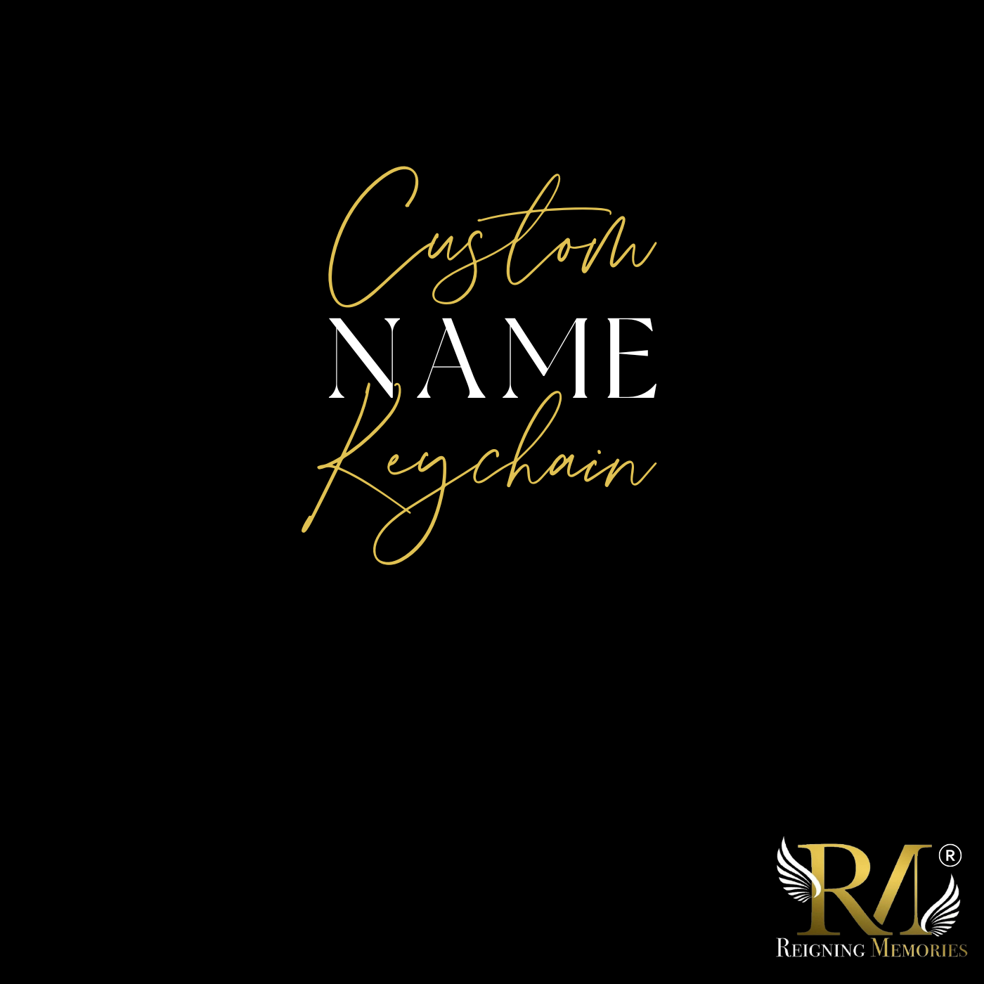 Custom Name Keychain