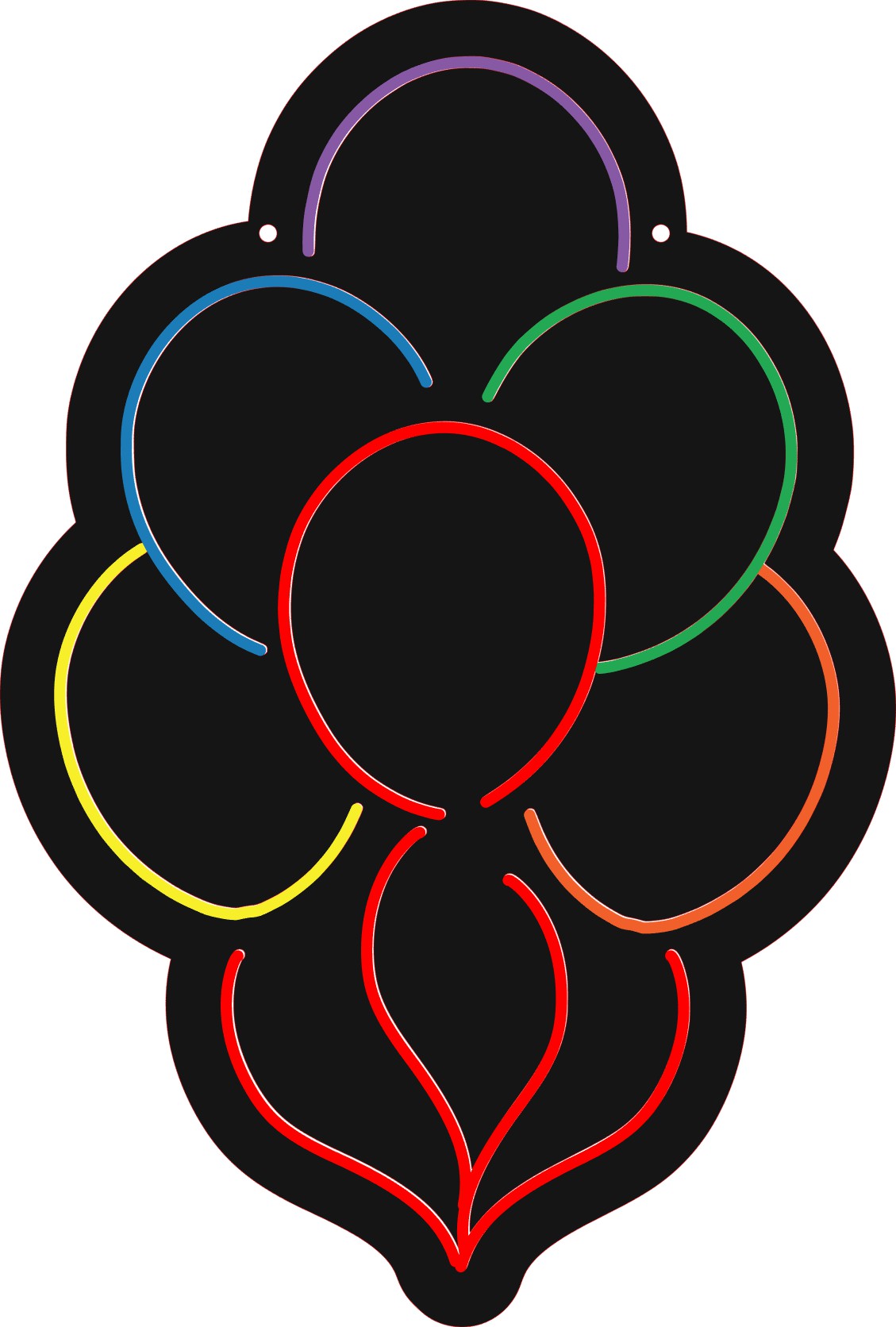 Balloon Neon Flex Sign