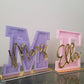 Acrylic Alphabet Bank