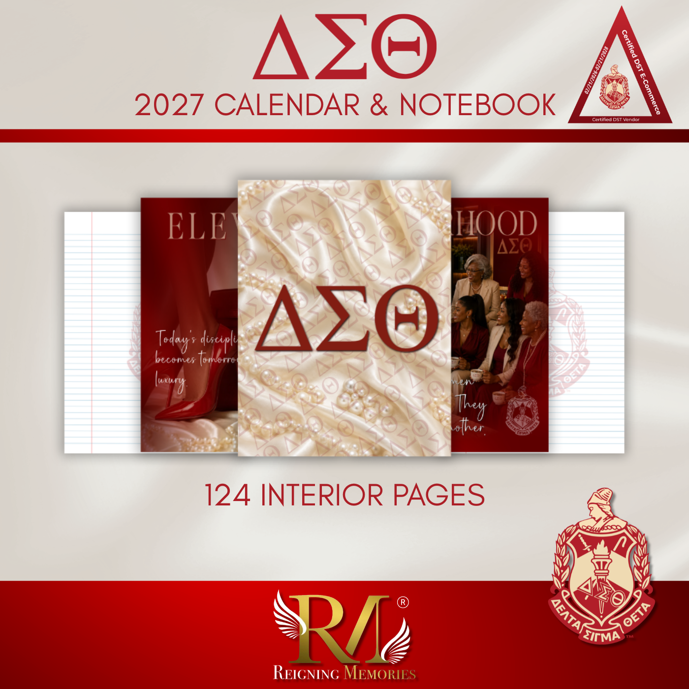 THE DELTA WOMAN 2027 Calendar & Notebook