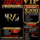 Laser File Fast Pass VIP