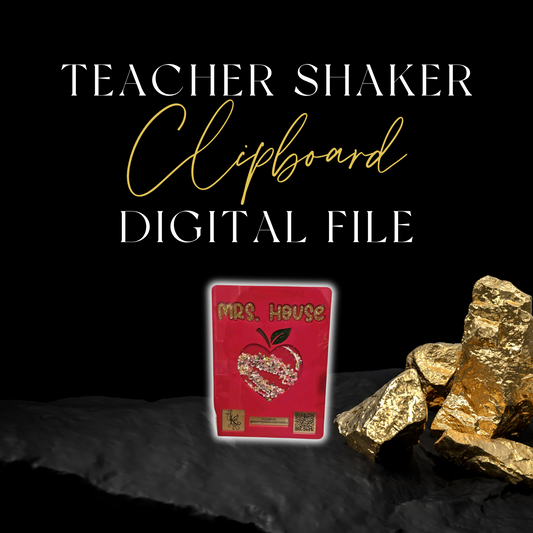 Teacher Shaker Clipboard