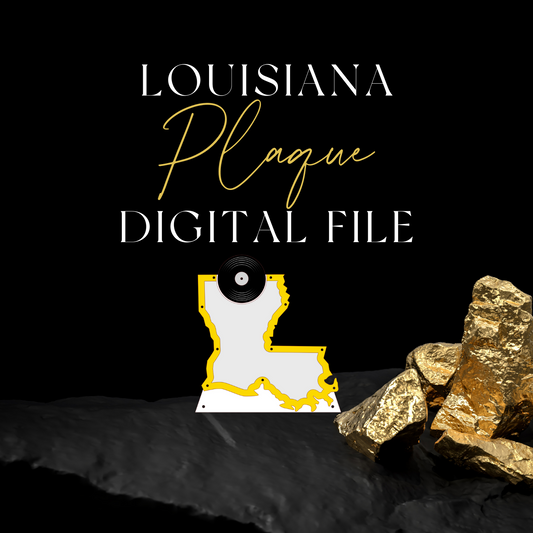 Louisiana Plaque Digital File