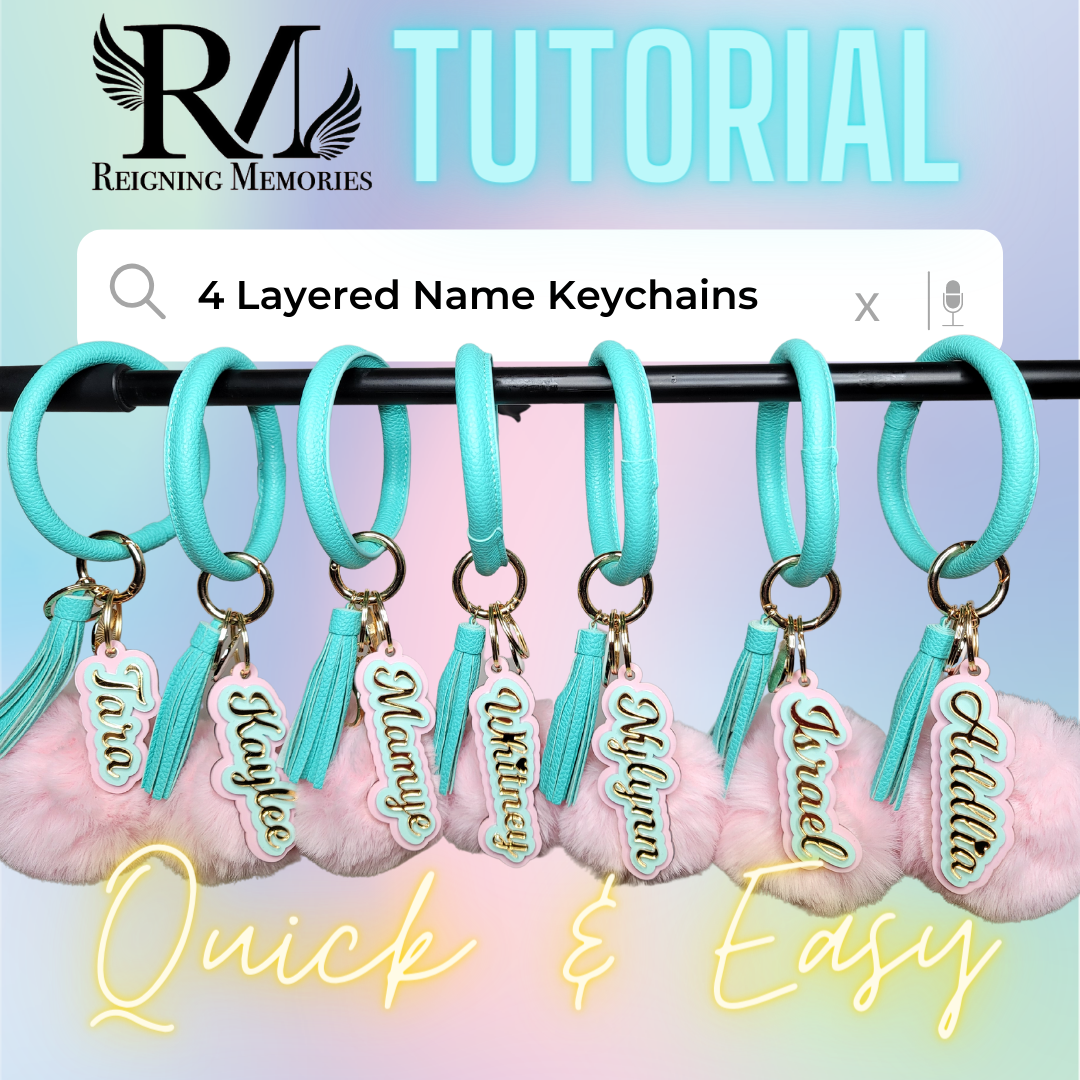 4 Layered Keychain Tutorial – Reigning Memories