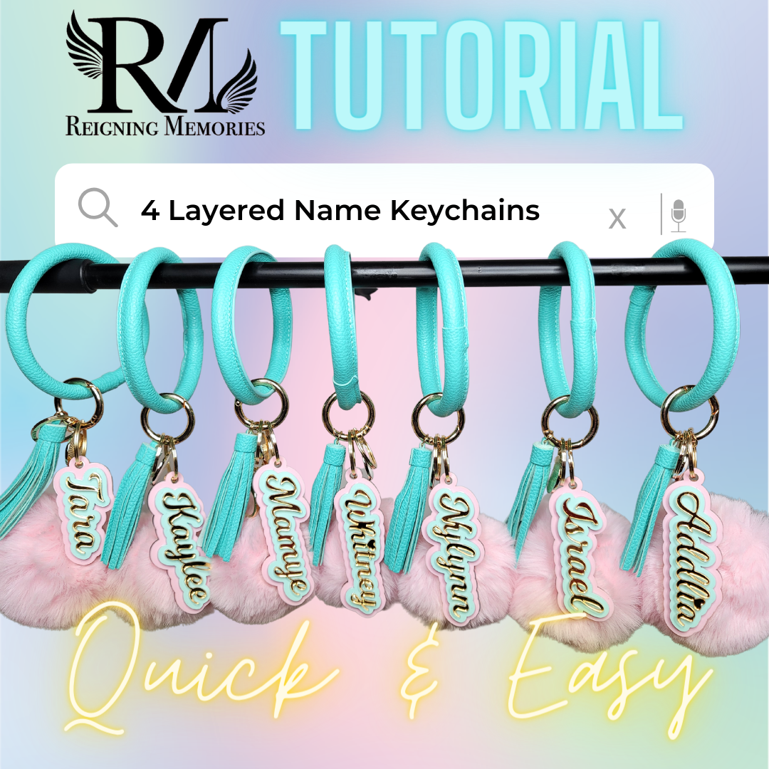 4 Layered Keychain Tutorial